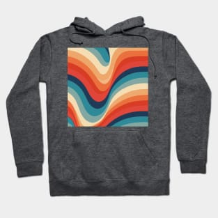 Rainbow Retro Wave Hoodie